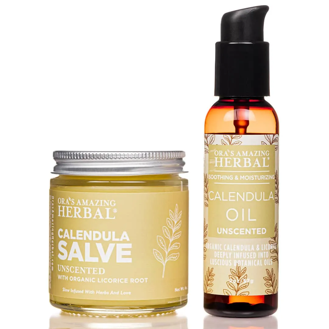 Calendula Salve & Oil Set