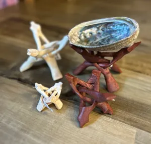 Carved Tripod Stand