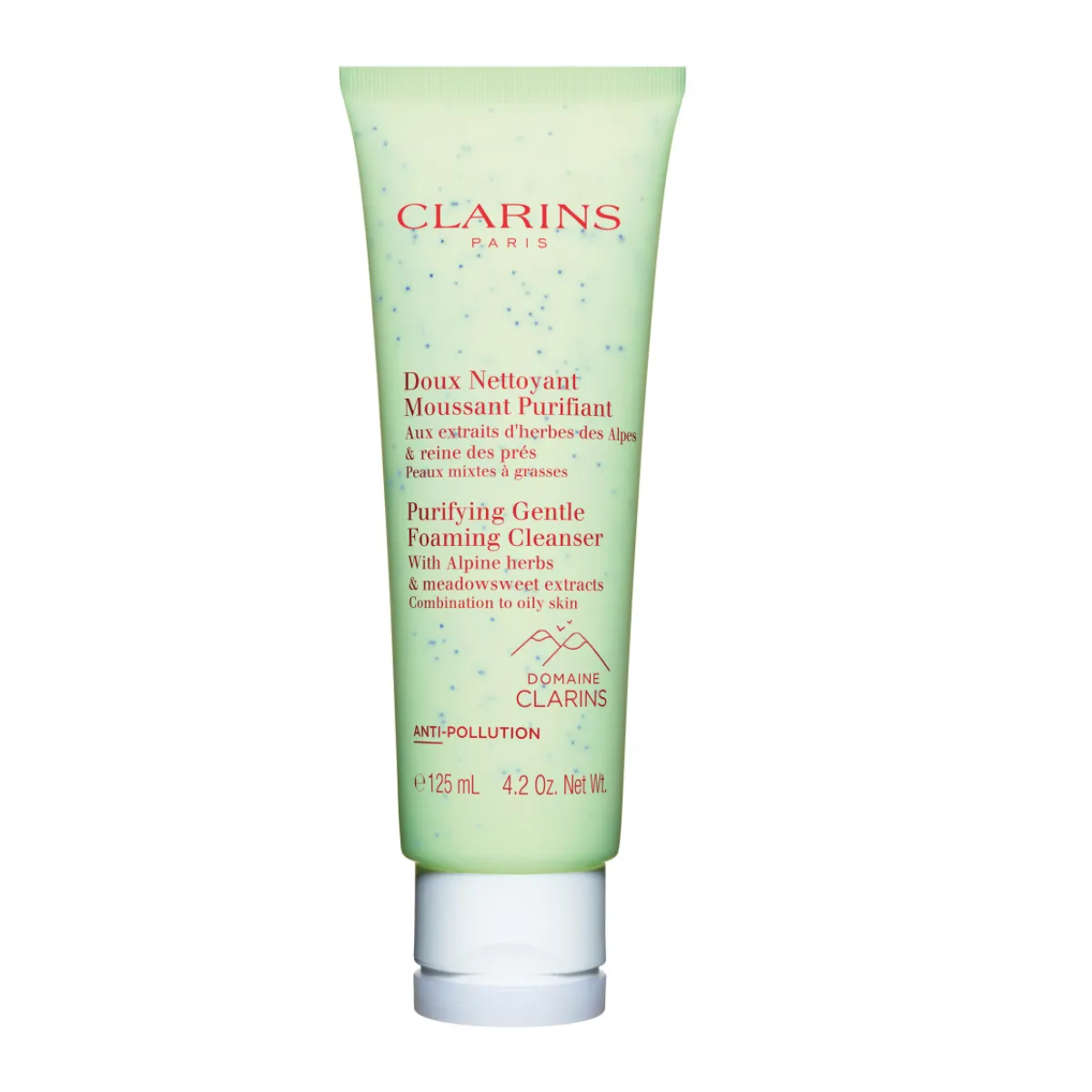 Clarins Gentle Foaming Purifying Cleanser.