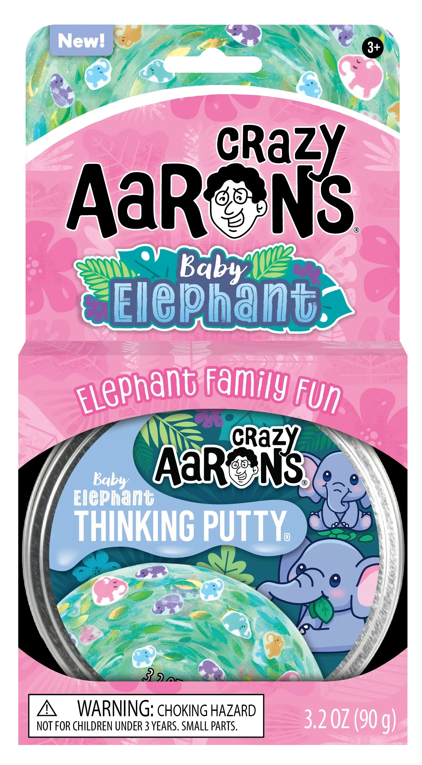 Crazy Aaron's® Thinking Putty® Trendsetters:  Baby Elephant