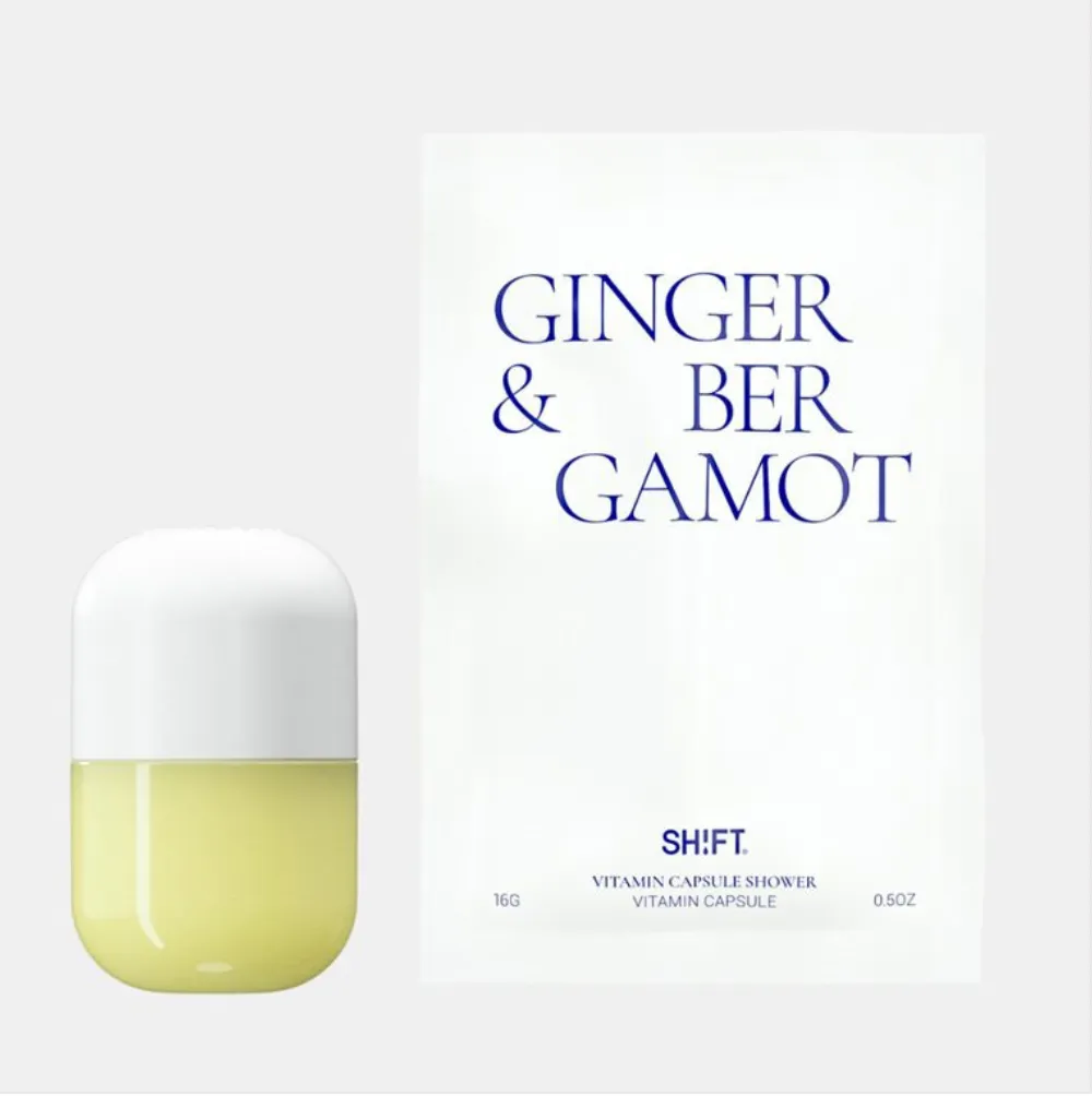 H201 Shift Vitamin Capsule #Ginger & Bergamot