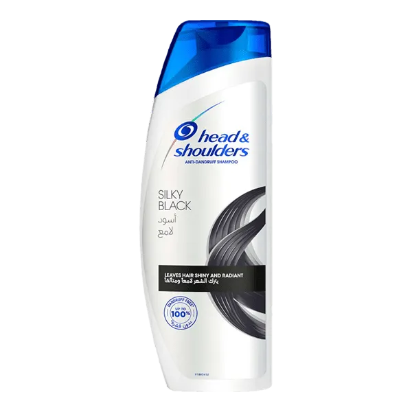 HEAD AND SHOULDERS SILKY BLACK SHAMPOO 650ML
