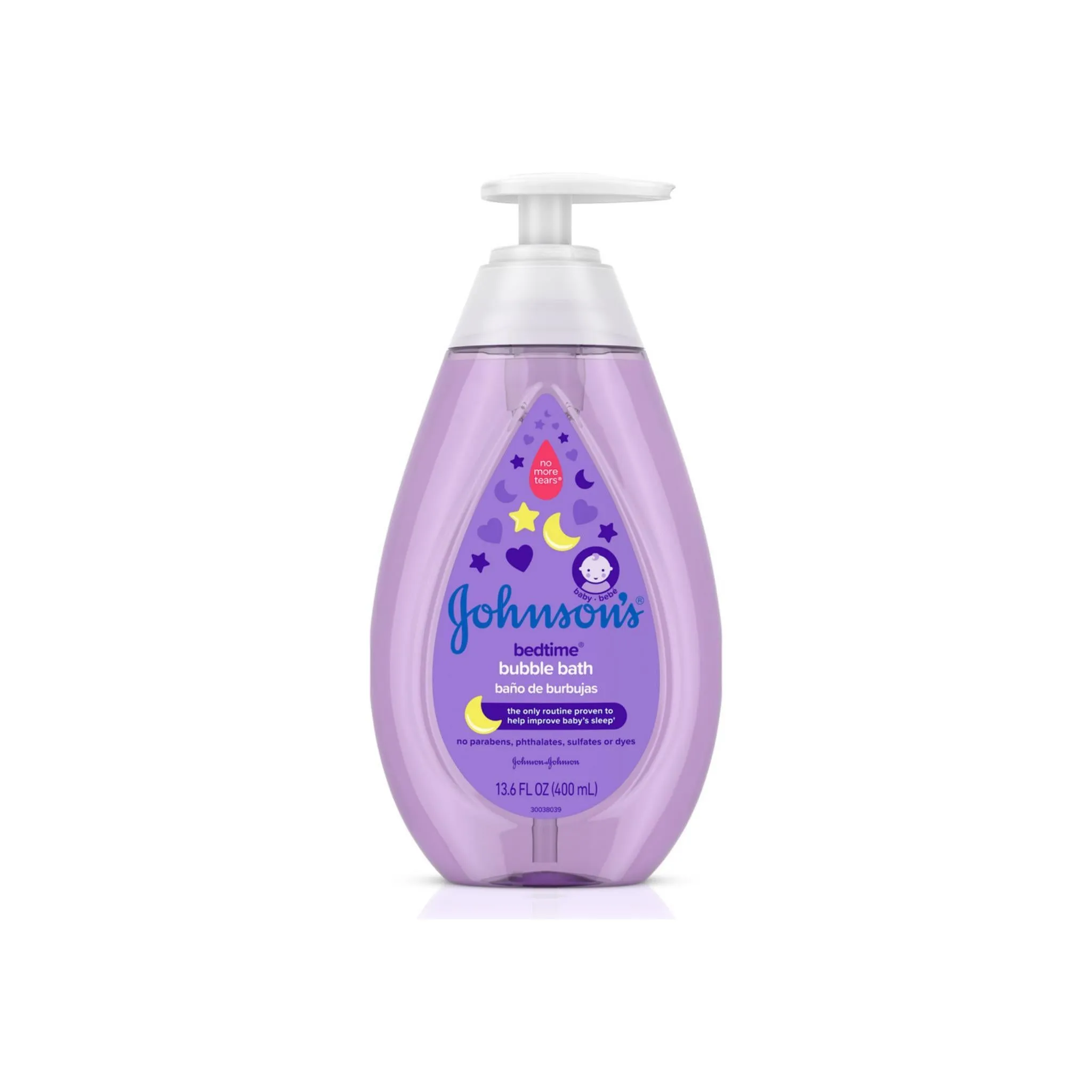 Johnsonâ€™s Hypoallergenic Bedtime Baby Bubble Bath with NaturalCalm Aromas 13.6 oz
