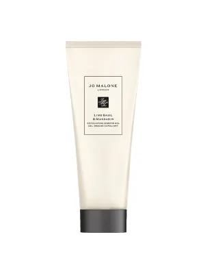 Lime basil & mandarin exfoliating shower gel