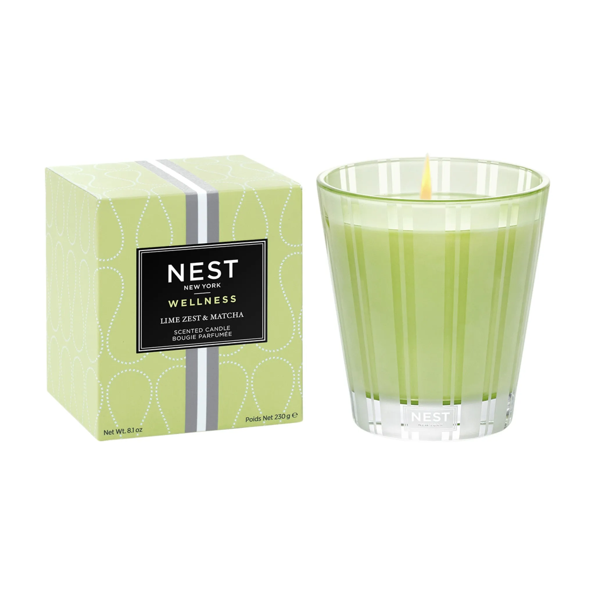 Lime Zest and Matcha Candle