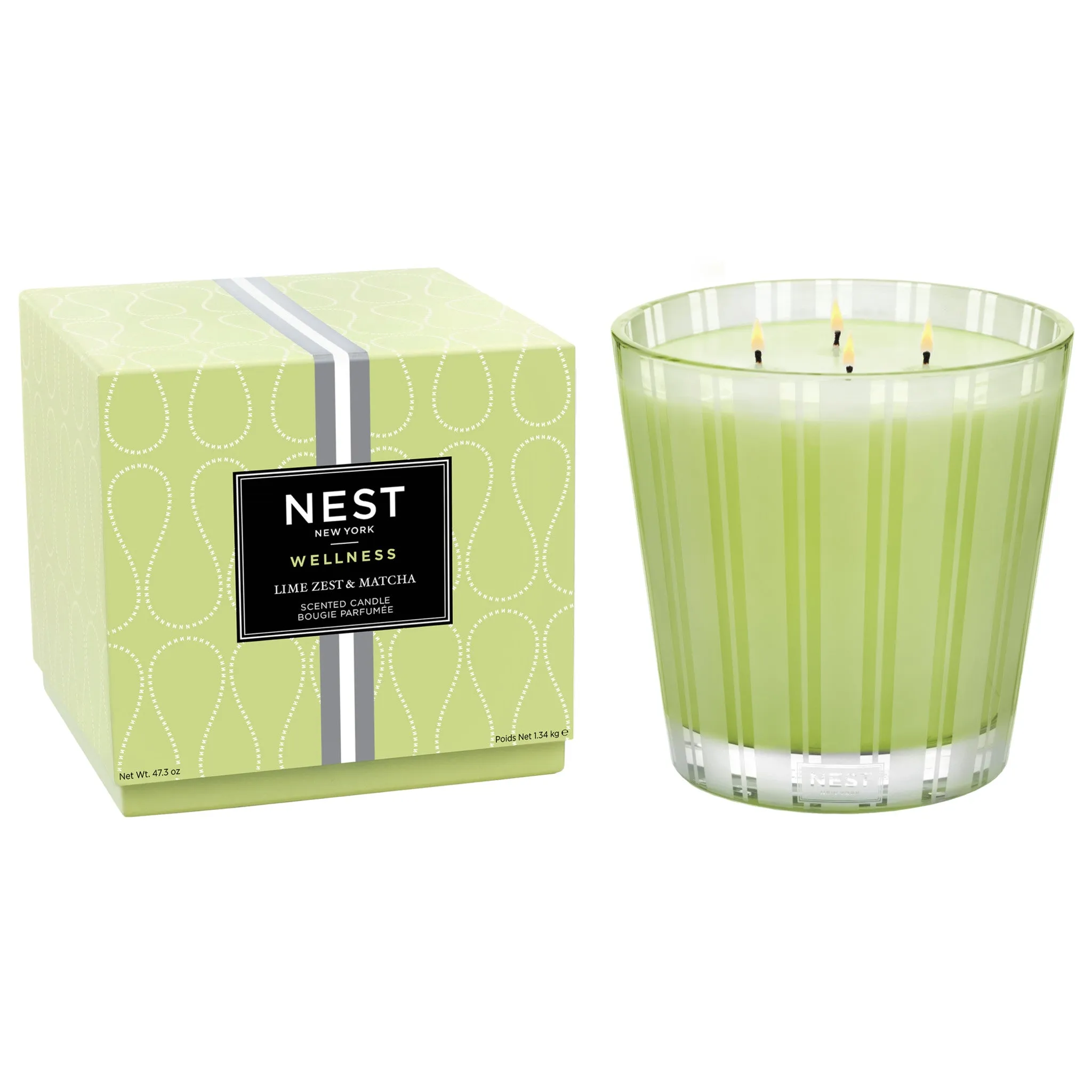Lime Zest and Matcha Candle