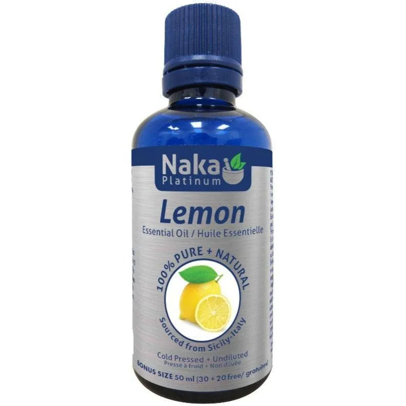 Naka Platinum Lemon Essential Oil 50ml