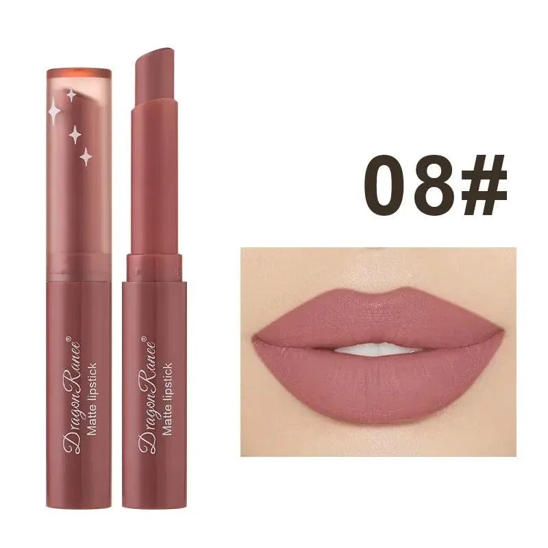 Nude Matte Lip Crayon Set: Long-Lasting & Moisturizing Brilliance