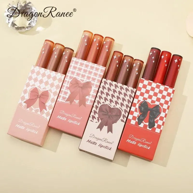 Nude Matte Lip Crayon Set: Long-Lasting & Moisturizing Brilliance