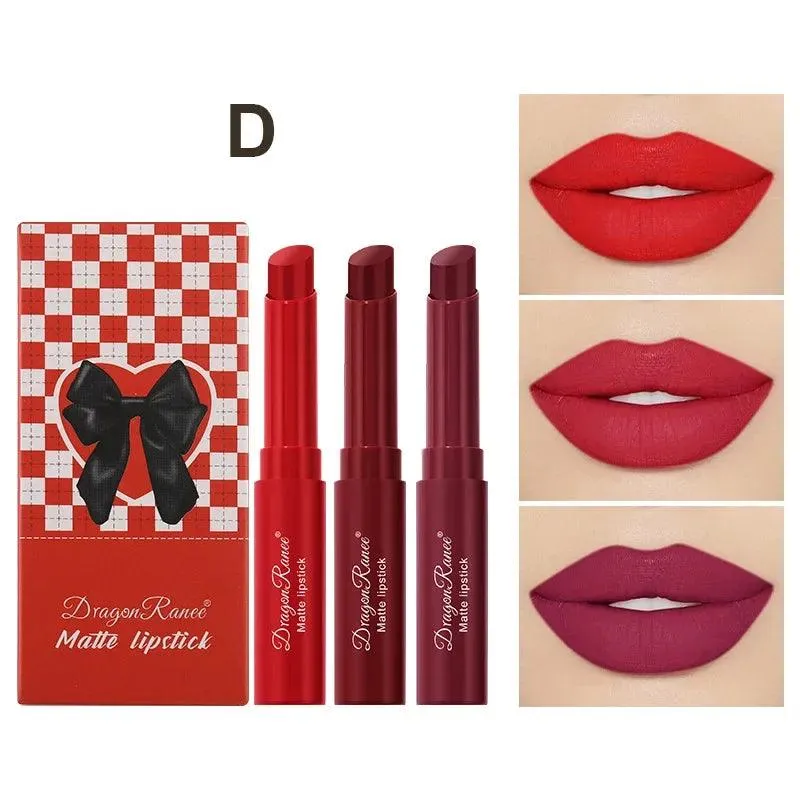 Nude Matte Lip Crayon Set: Long-Lasting & Moisturizing Brilliance