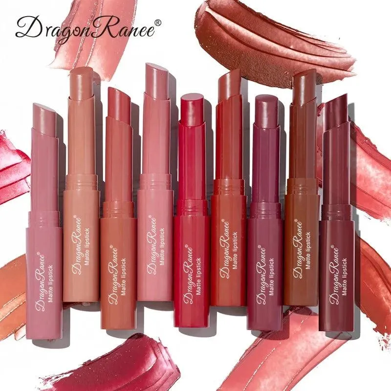 Nude Matte Lip Crayon Set: Long-Lasting & Moisturizing Brilliance