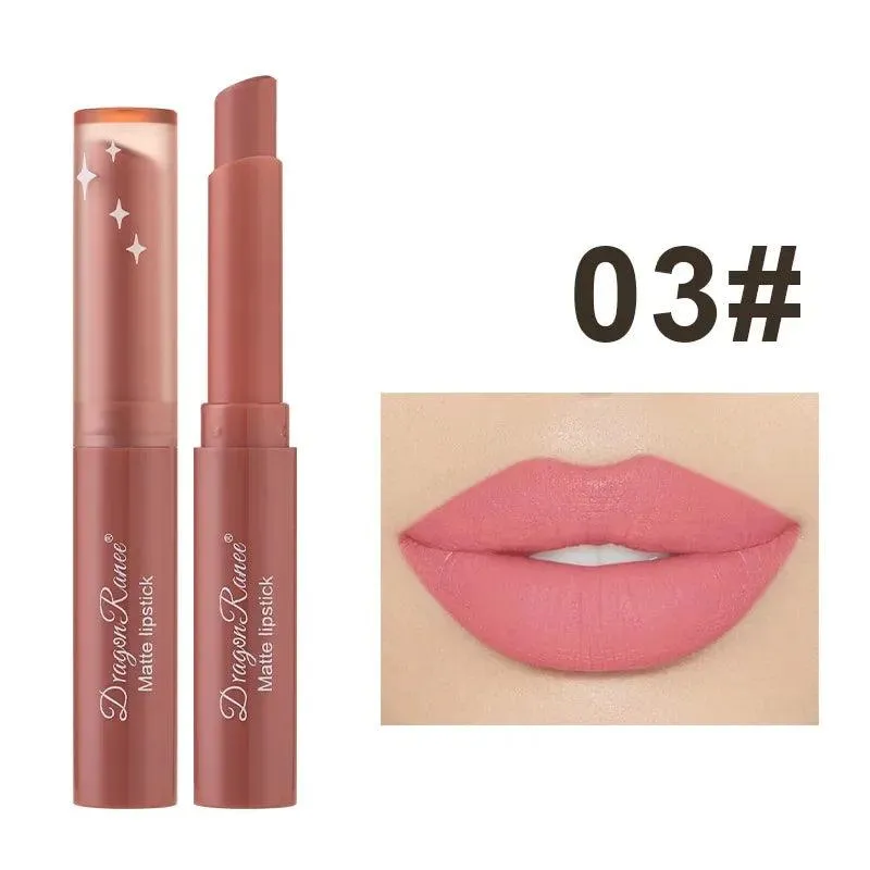 Nude Matte Lip Crayon Set: Long-Lasting & Moisturizing Brilliance