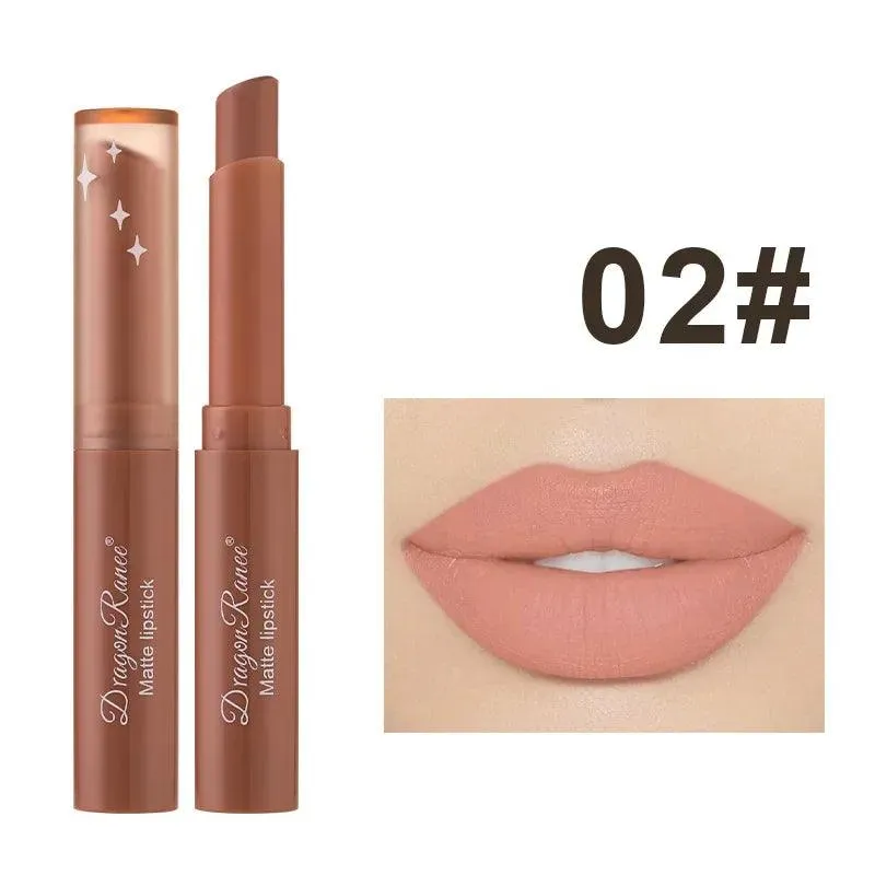 Nude Matte Lip Crayon Set: Long-Lasting & Moisturizing Brilliance