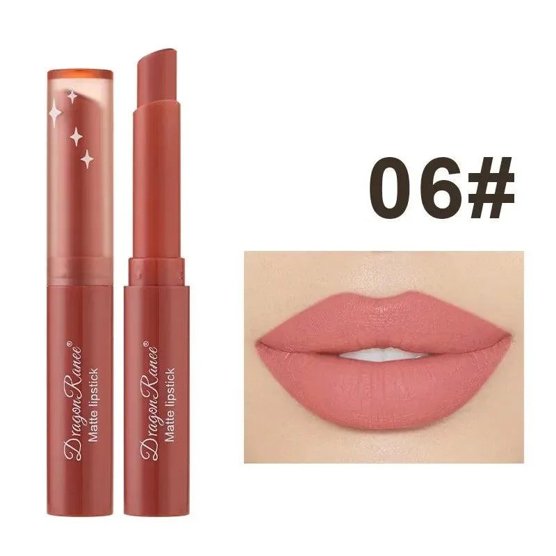 Nude Matte Lip Crayon Set: Long-Lasting & Moisturizing Brilliance