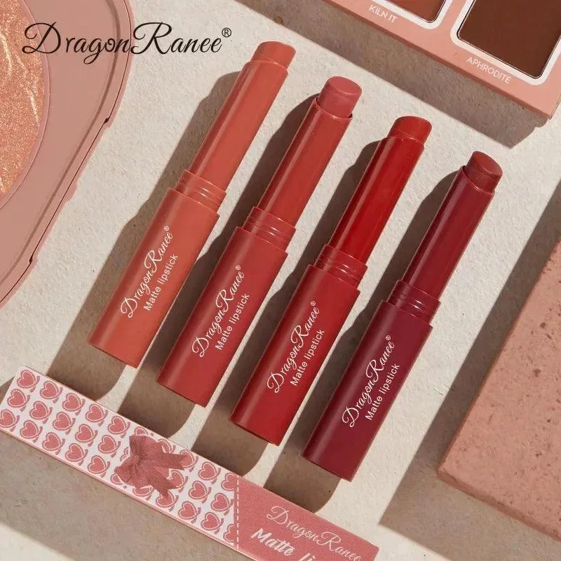 Nude Matte Lip Crayon Set: Long-Lasting & Moisturizing Brilliance