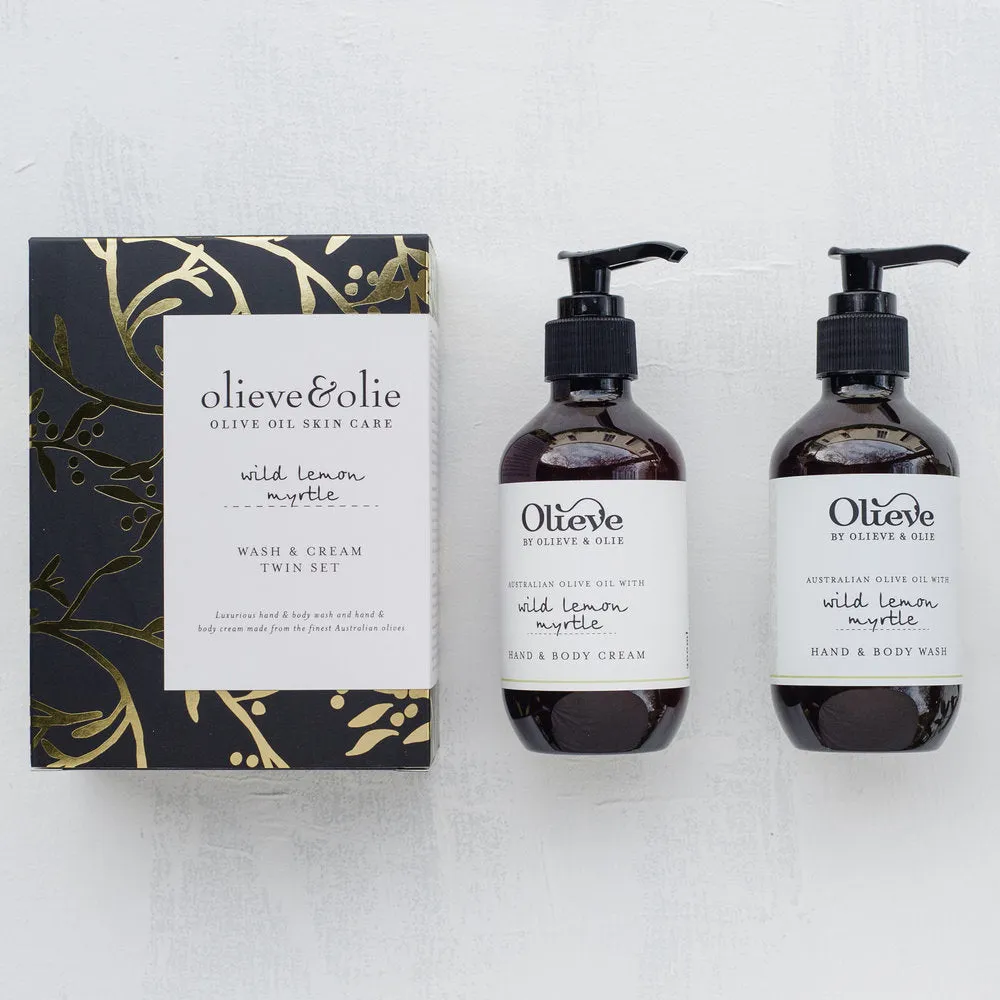 Olieve & Olie - Wash & Cream Twin Set