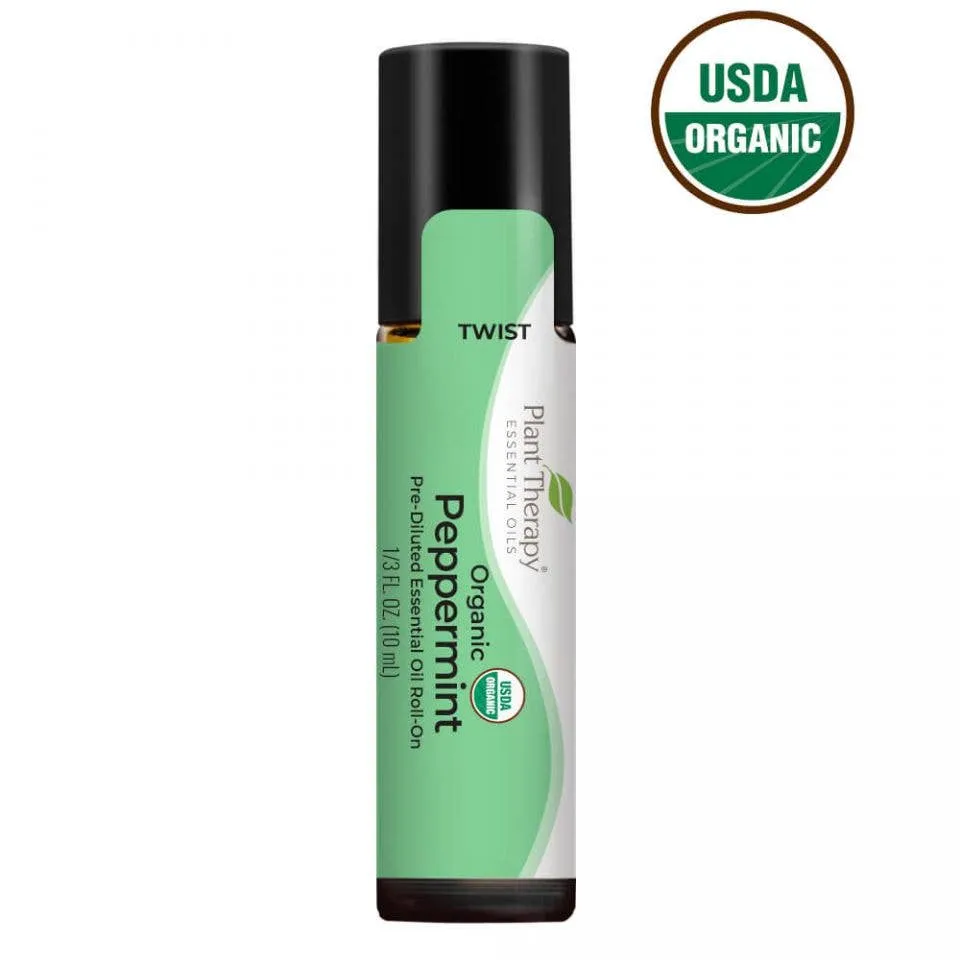 Org. Peppermint Roll-on 10 mL