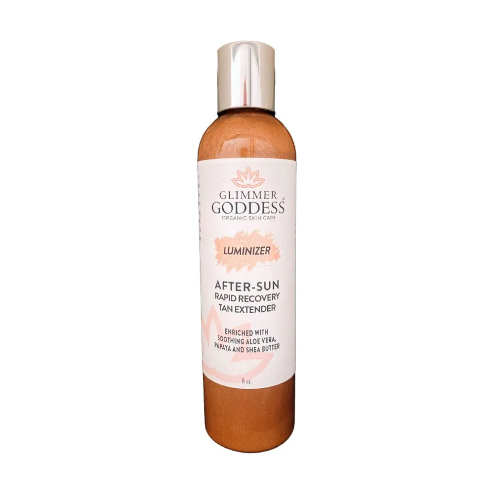 Organic After Sun Lotion & Tan Extender   Luminizing Shimmer