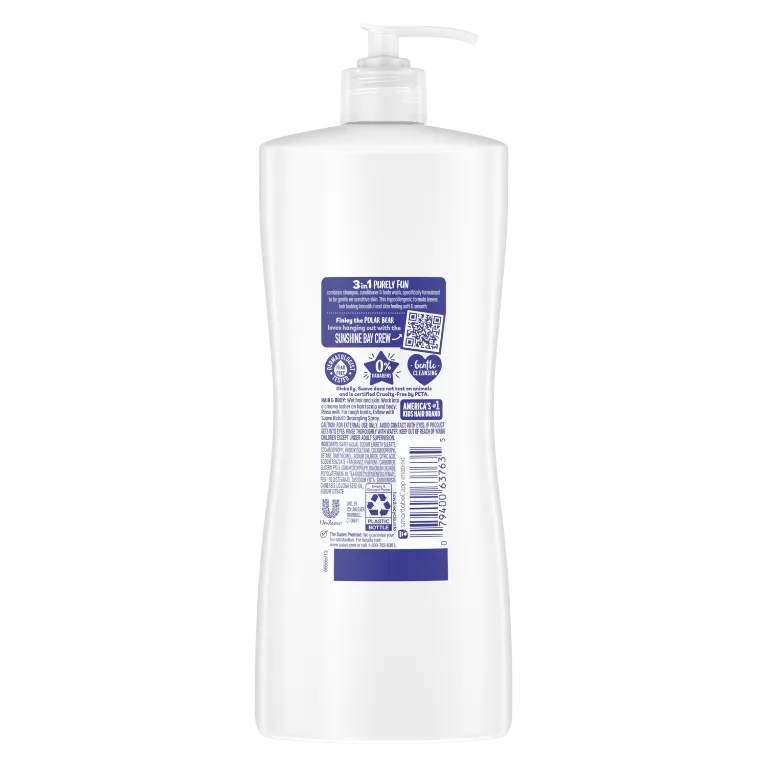 Purely Fun Moisturizing 3-in-1 Shampoo, Conditioner, Body Wash